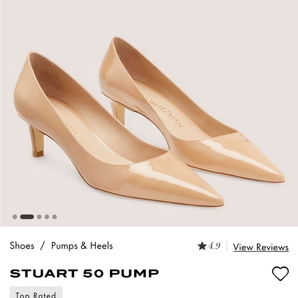 stuart weitzman 50 PUMP in size of 6 - Picture 2 of 10